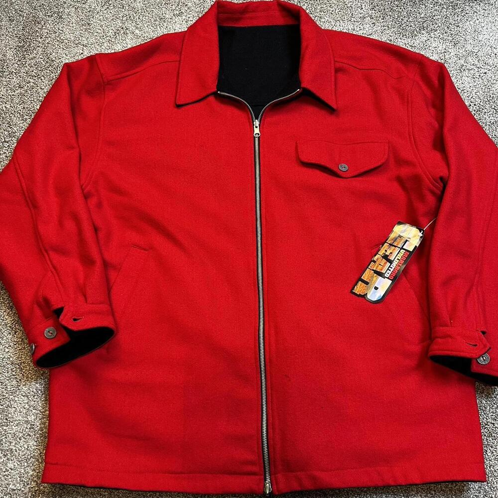 Vintage Marlboro Advertising Wool Blend reversible coat